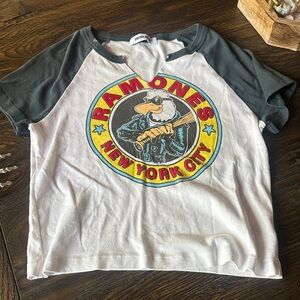 Daydreamer Ramones New York City Tee - White and Black